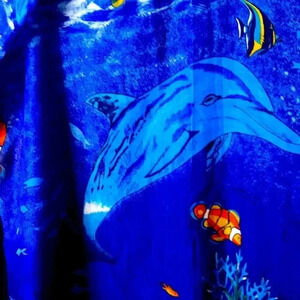 RIMA BEACH SARONG BEAUTIFUL OCEAN LIFE PRINT 68x48